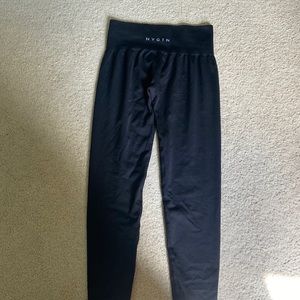 NVGTN Black Solid Seamless Leggings